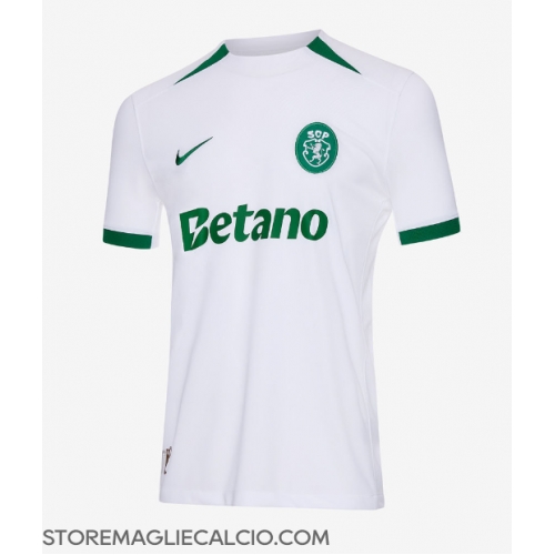 Sporting CP Maglia Gara Trasferta Repliche 2024-25 Maniche Corte Sporting CP Maglia Gara Trasferta Repliche 2024-25 Maniche Corte